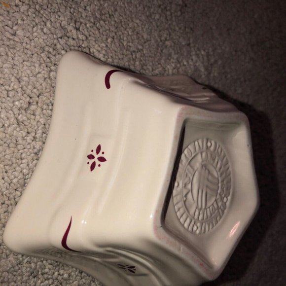 Longaberger‎ Pottery Woven Traditions Small Star Bowl Holiday - Picture 6 of 11